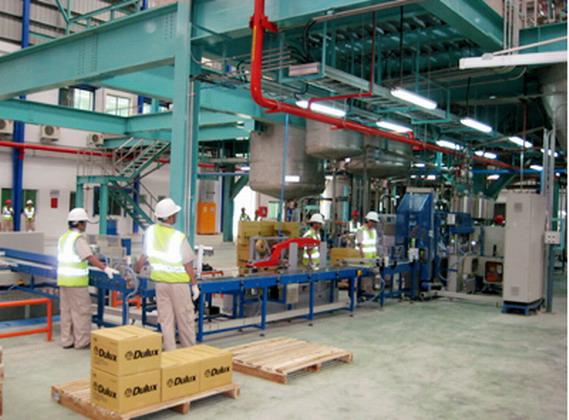 inside factory