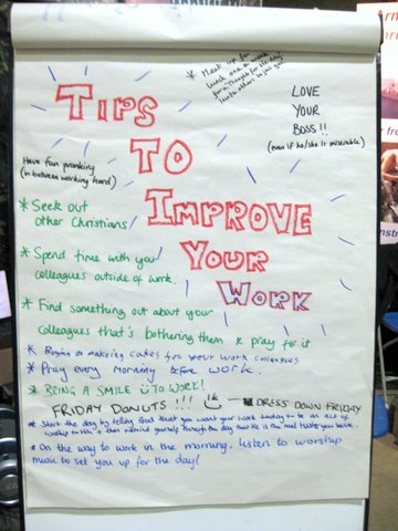 Tips to improve your workplace